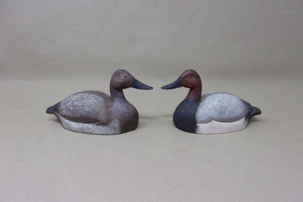Miniature Canvasback Pair, Unknown  (#3617)