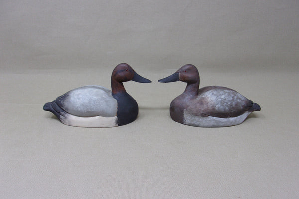 Miniature Canvasback Pair, Unknown  (#3617)
