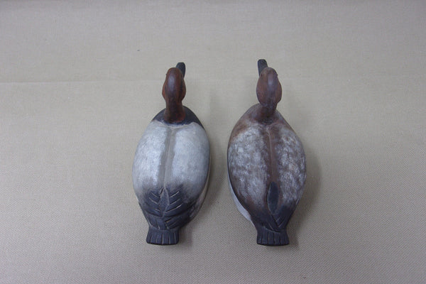 Miniature Canvasback Pair, Unknown  (#3617)