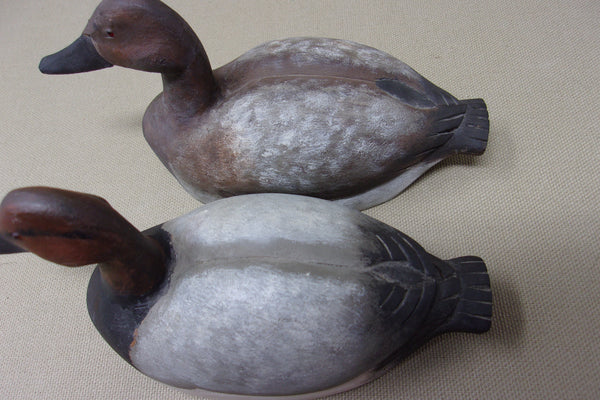 Miniature Canvasback Pair, Unknown  (#3617)