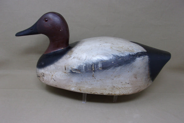 Roy Fahrner Pair of Canvasbacks, Canada, all original  (#3704)