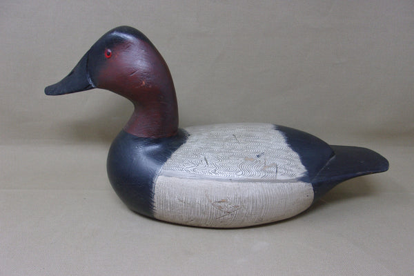 Mike Borrett Working Canvasback Pair  (#3705)