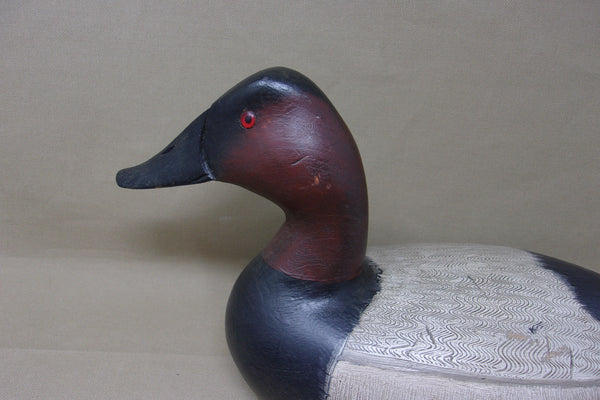 Mike Borrett Working Canvasback Pair  (#3705)