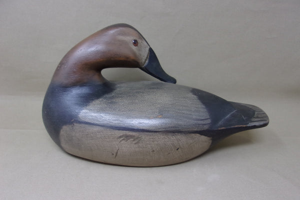 Mike Borrett Working Canvasback Pair  (#3705)