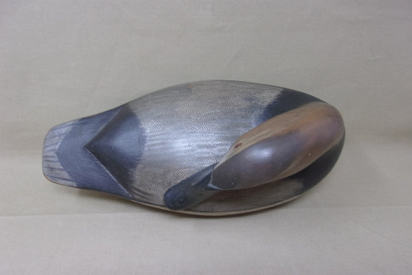 Mike Borrett Working Canvasback Pair  (#3705)