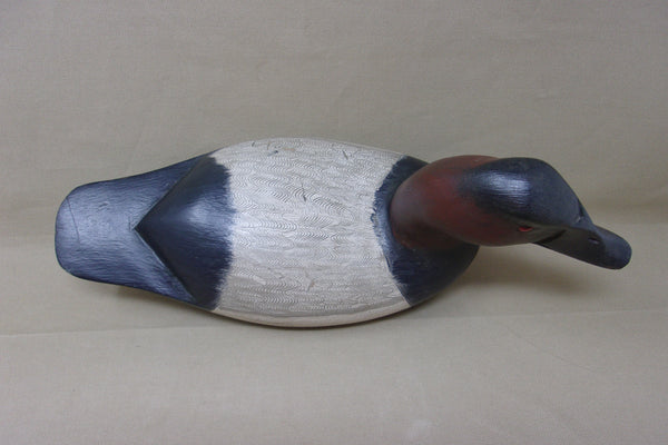 Mike Borrett Working Canvasback Pair  (#3705)