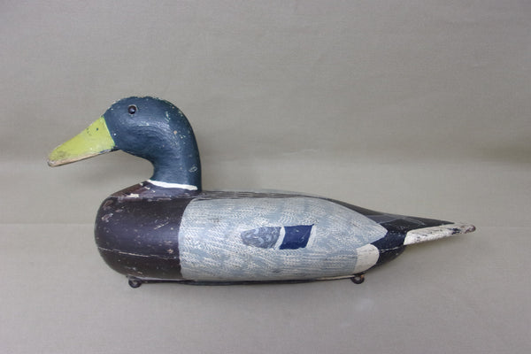 Fred Bailey Mallard Drake, Original Paint, Circa 1940's  (#3729)