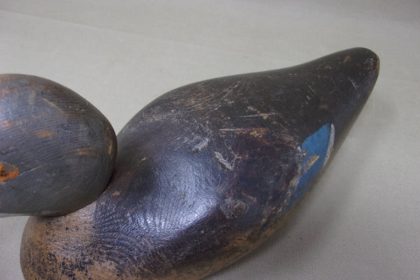 Mason Painted Eye Blue Wing Teal, Original Paint, Circa 1920 (#3750)