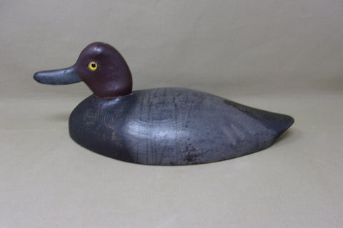 Canadian Redhead Drake Original Paint, Circa 1930 (#3762)