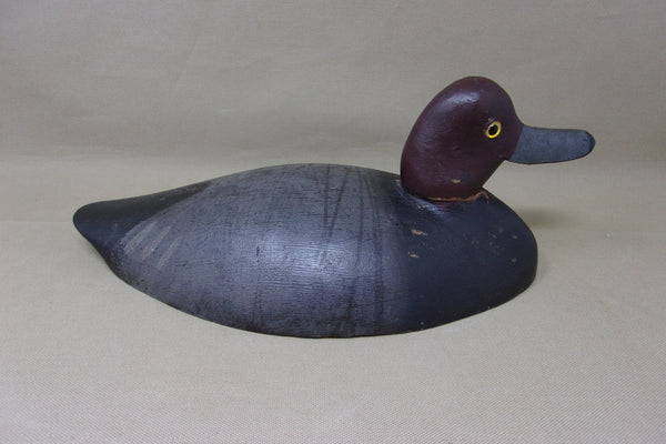 Canadian Redhead Drake Original Paint, Circa 1930 (#3762)