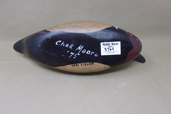 Charles Moore Wood Duck, Signed and Dated  (#3764)