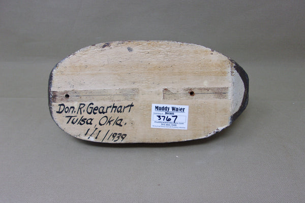 Don Gearhart Blue Bill Hen, Original Paint (#3767)