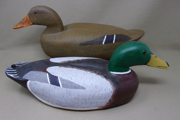 Richard Engleman Mallards Pair, Peru Illinois  (#3803)