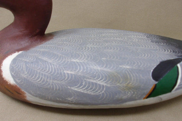 Wilcoxen Green Wing Teal, Painted by Robert Weeks  (#3850)