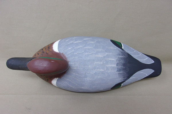 Wilcoxen Green Wing Teal, Painted by Robert Weeks  (#3850)
