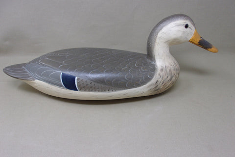 Illinois River Mallard, Weeks paint, Circa 1930's  (#3852)