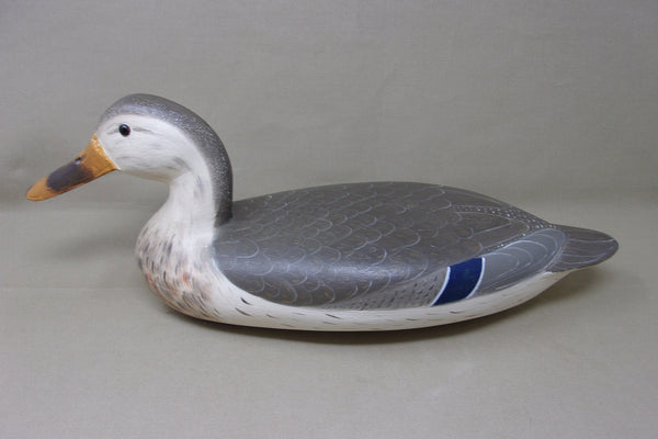 Illinois River Mallard, Weeks paint, Circa 1930's  (#3852)