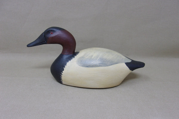Rare Mike Borrett Mini Canvasback Drake (#3891)
