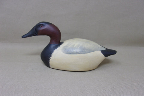 Rare Mike Borrett Mini Canvasback Drake (#3891)
