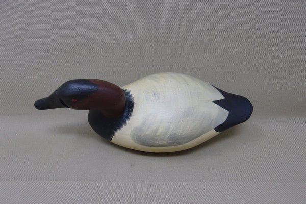 Rare Mike Borrett Mini Canvasback Drake (#3891)