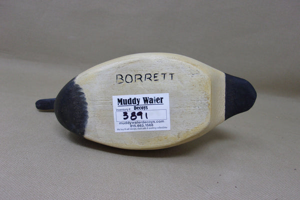 Rare Mike Borrett Mini Canvasback Drake (#3891)