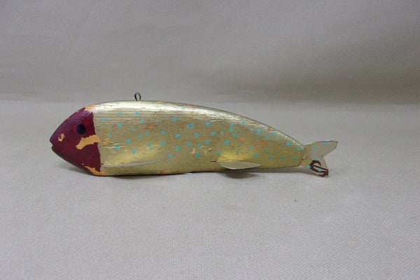 Gold Trout Fish Spearing Decoy  (#3903)
