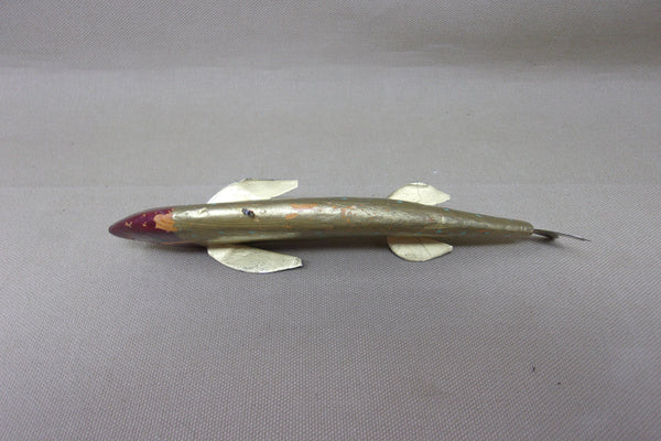 Gold Trout Fish Spearing Decoy  (#3903)
