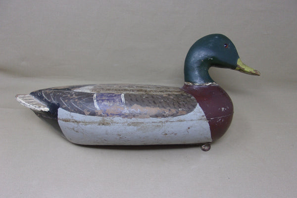Perdew Mallard Drake, Perdew Weight, Circa 1920's (#3916)