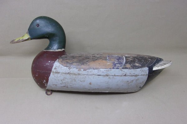 Perdew Mallard Drake, Perdew Weight, Circa 1920's (#3916)