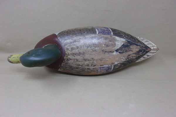Perdew Mallard Drake, Perdew Weight, Circa 1920's (#3916)