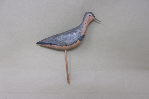 Shorebird Decoy, Iron Bill, Circa 1900's  (#3961)