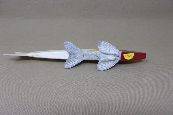 Randall, Red, White, & Yellow Christmas Fish Spearing Decoy (#3996 L)