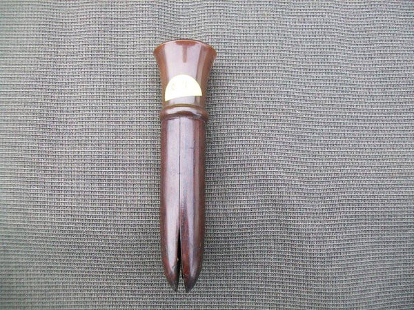 Elam Fischer Multi Colored Tongue-Pincher Duck Call with Horn End