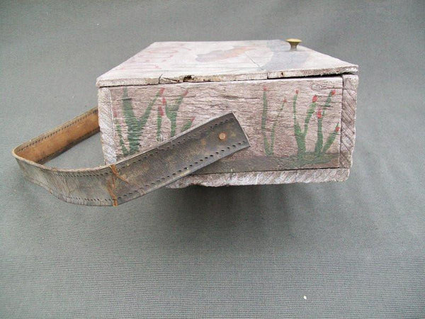 Handmade Fish Decoy Wooden Storage Box