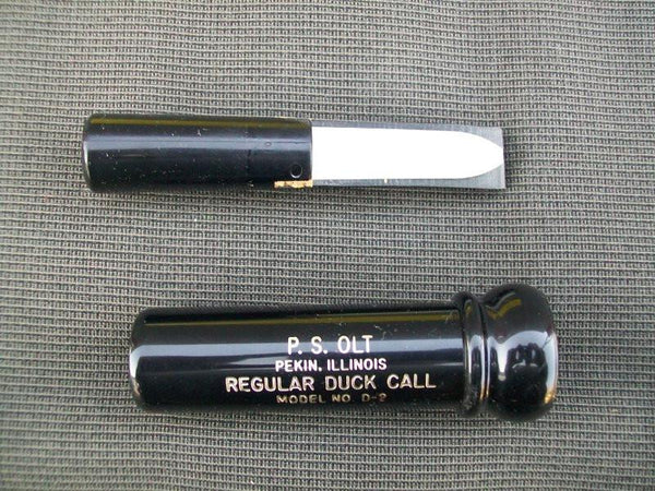 PS Olt Model D-2 Duck Call in original box  with paperwork