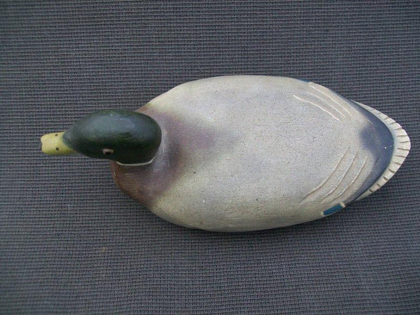 Hand carved Miniature Illinois River Mallard