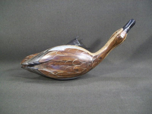 Standing Feeding Blue Wing Teal by Charlie Moore and Virgil Hodge