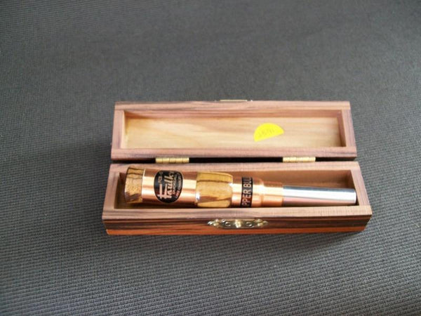 Faulks Copper Bullet Duck Call in Wooden Box