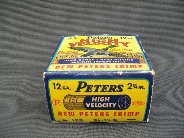 12 GA Peters Shell Box Empty