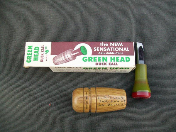 Greenhead duck call Louis Bicocchi with box