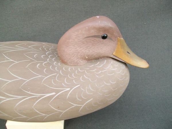 George Strunk Mallard Pair Snugglehead with weight