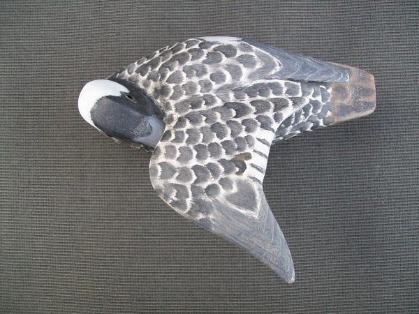 1/3 size Destri Bufflehead raised wing, signed and stamped