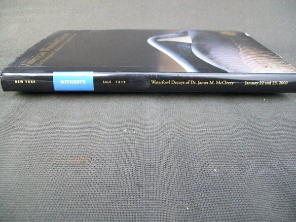 American Waterfowl Decoys Collection of Dr. James McCleery Sotheby's Auction Catalogue with Price Key