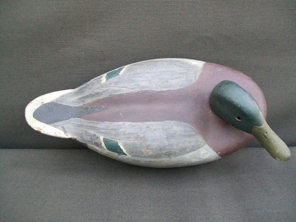 Hollow Illinois River Mallard Drake attributed to Otto Quetsch