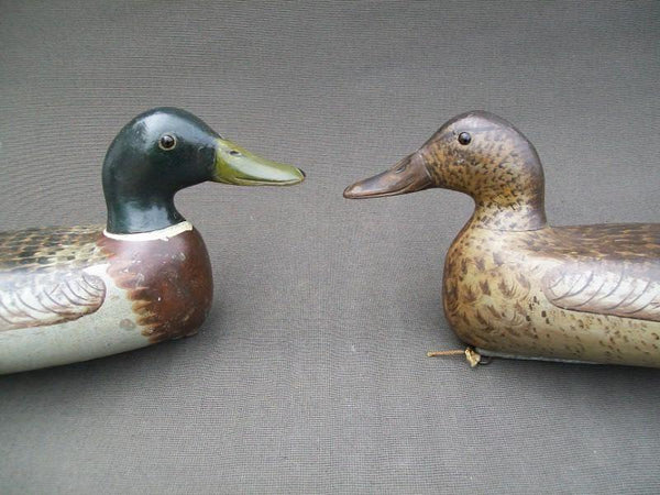 Fantastic Pair of Bert Graves Mallards Original Paint with weights