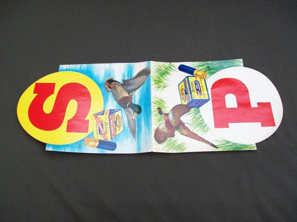 Peters High Velocity Vintage two sided advertising piece