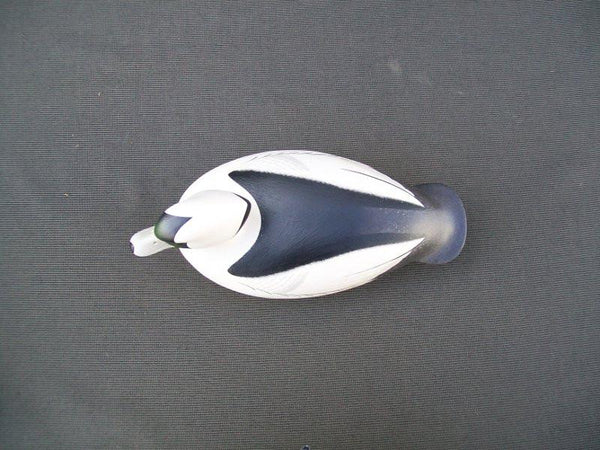 Rick Brown Bufflehead with weight and rigging strap