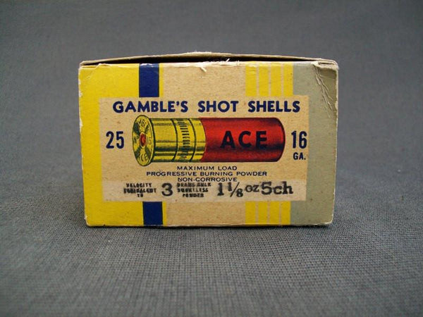 Gambles Maximum Load Ace Shot Shells Box 16GA