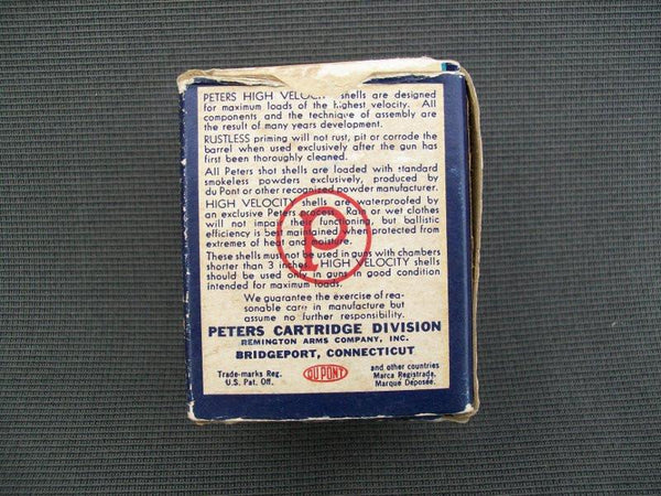 Peters High Velocity 410 GA shell box