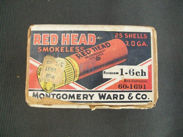 Redhead Shot Shells Box